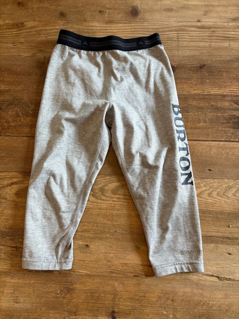 Burton Gray Kids Base Layer Pants | 2T